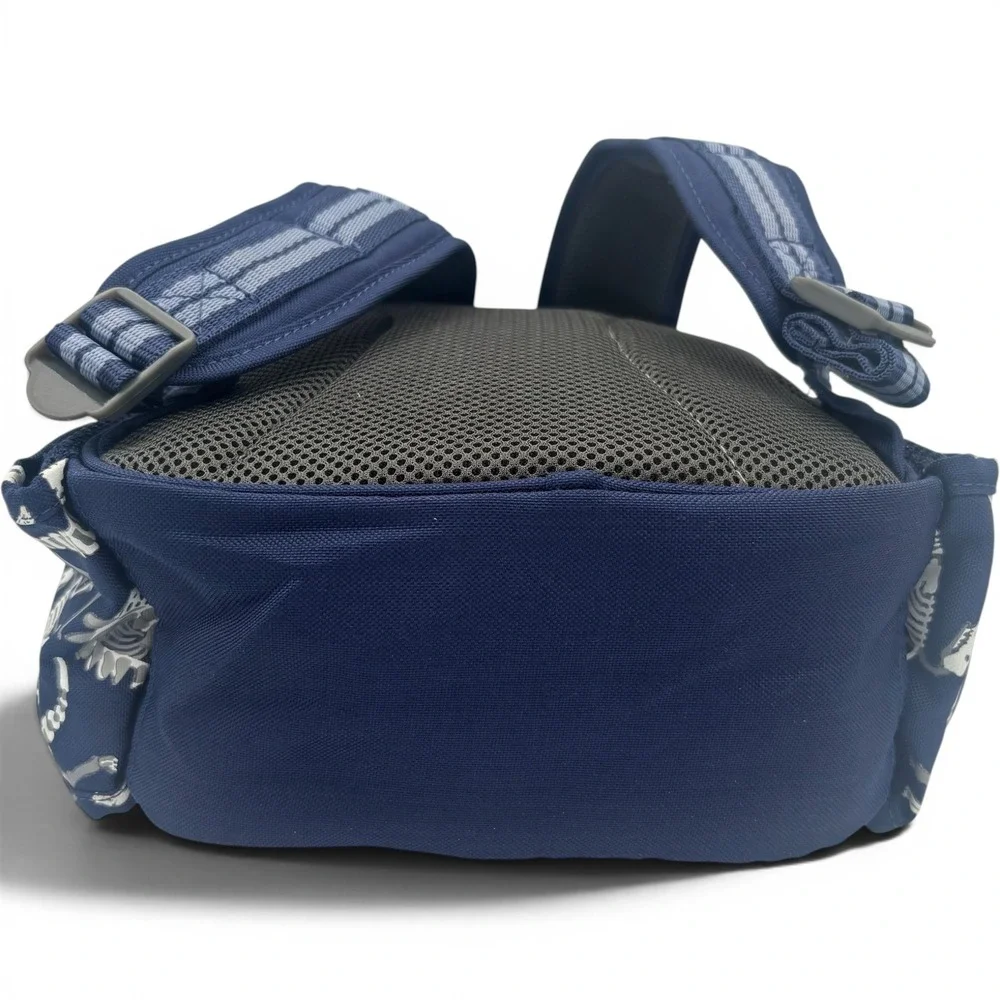 Pottery Barn Kids SMALL Mackenzie GLOW DARK Dino Dinosaur Backpack Navy Blue PBK
